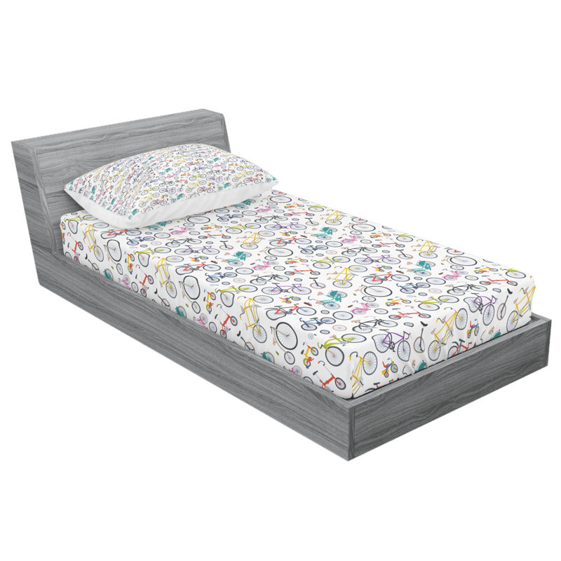 Microfiber Sheet Set, Twin XL Sheet Set + Fitted Sheet + 1 Pillowcase