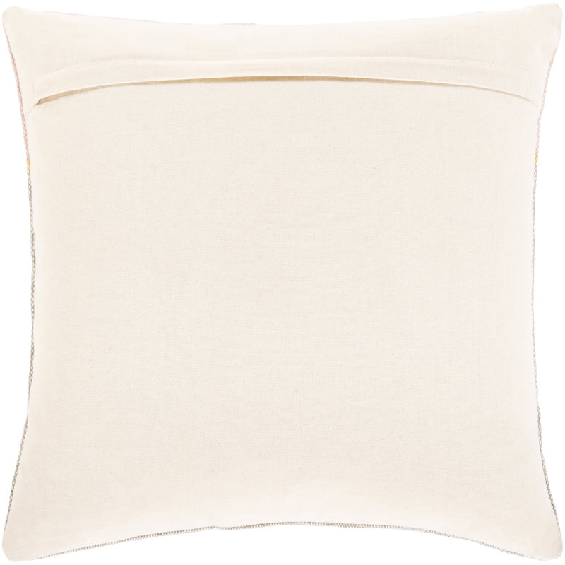  Cotton Geometric 20" Throw Pillow Cover