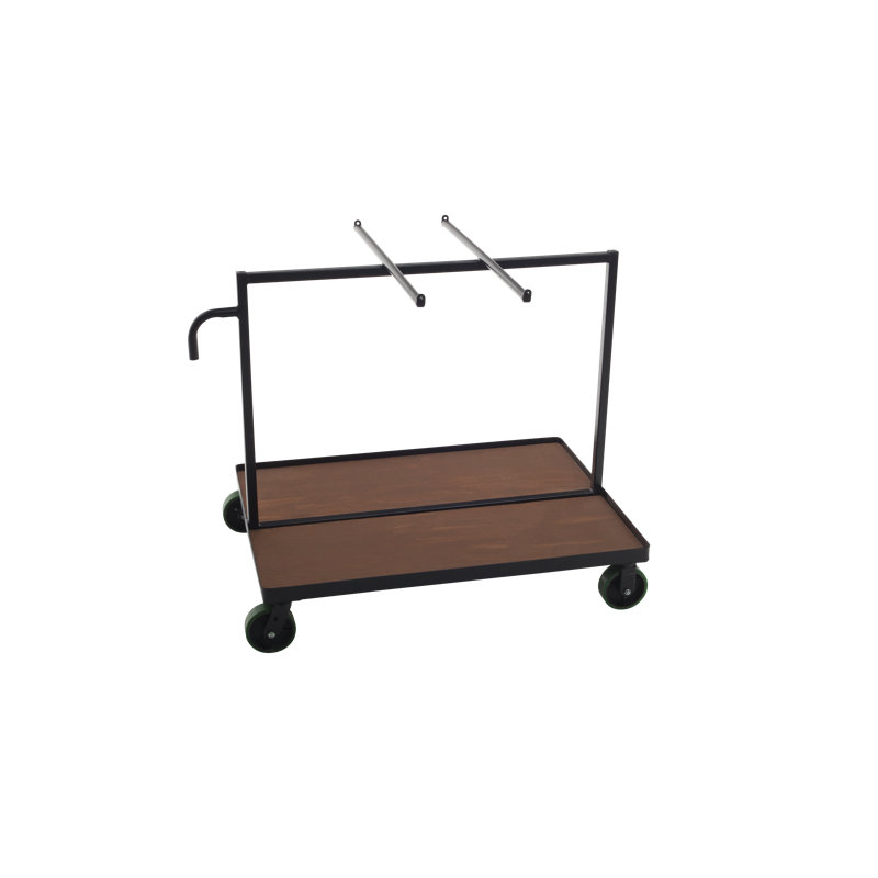 Chariot de rampe de scène robuste