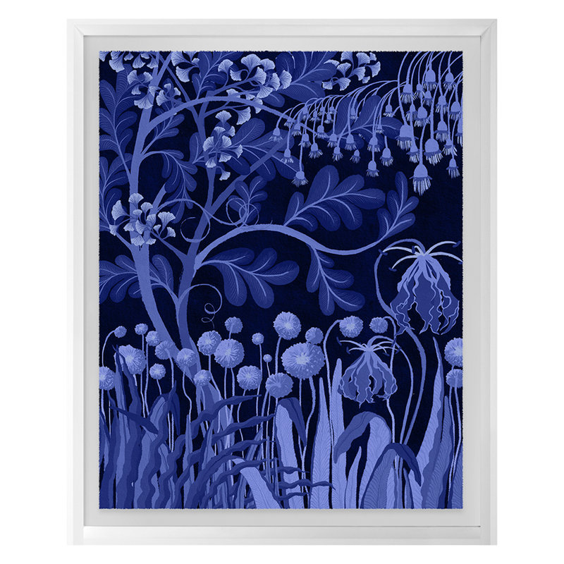 Peculiar Blooms 8 Print by Neiman, Victoria, 33" H x 27" W