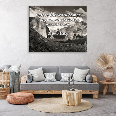 Latitude Run® Gallery Wrapped Canvas By Samuel Laman Blanchard: "Man will take anything you like, exc