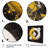 Yellow White Yin And Yang On Canvas Print-532526944-532526947