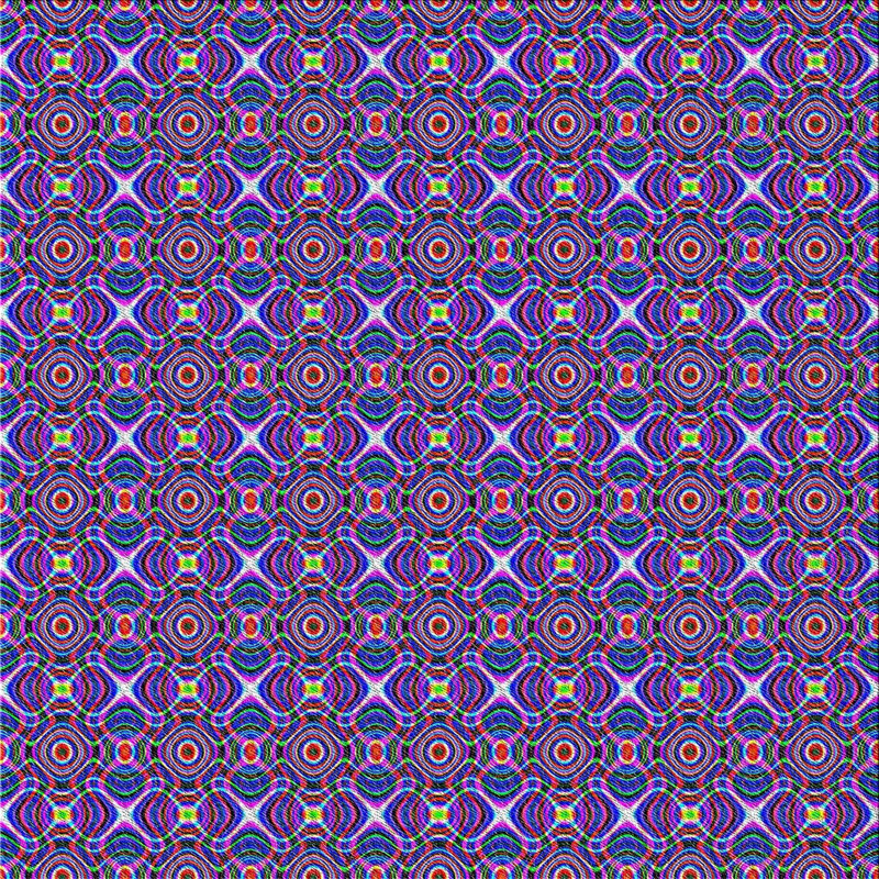 Tapis décoratif mauve géométrique, Carré 6 pi