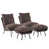 Polyester brun foncé