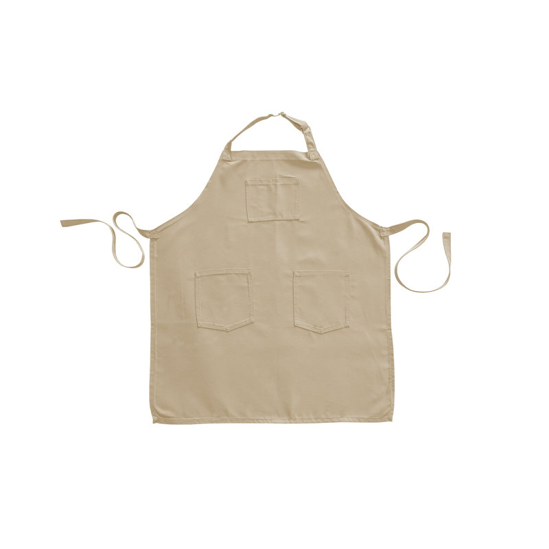 Solid Color Sunbrella Chef Apron, Vellum