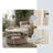 Round Center Table With Fabric Basket-578105200