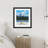 Ashantia Black Wood Picture Frame with Mat-1294000993