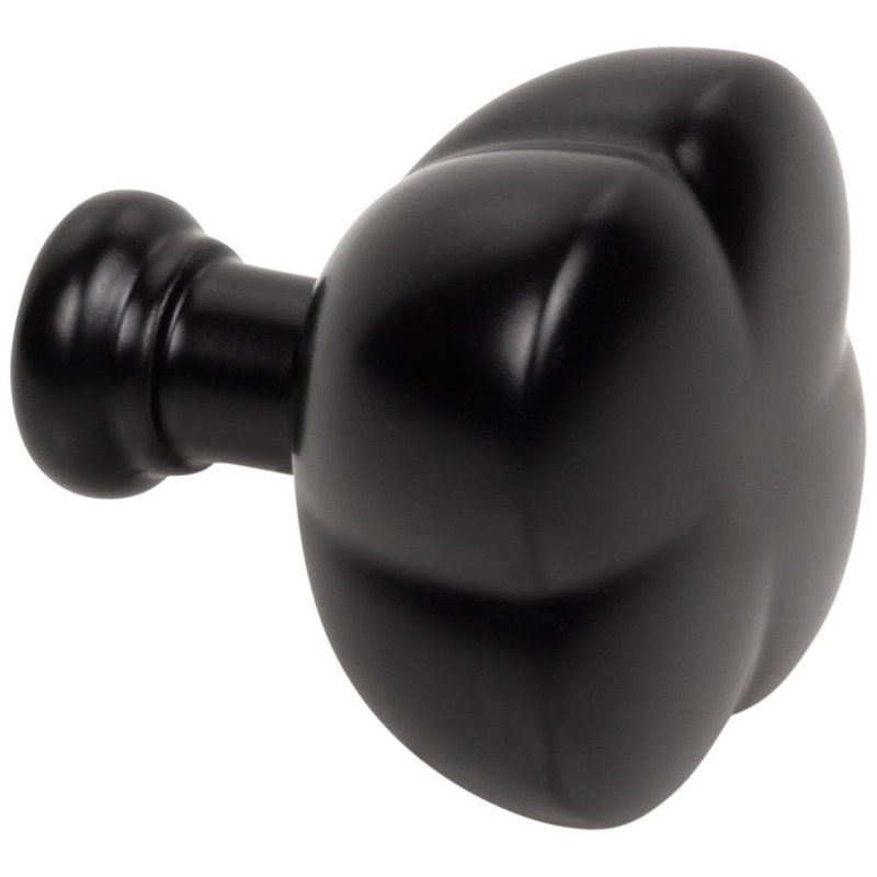 Poignée fantaisie 1 1/4 po Southerland, Noir mat
