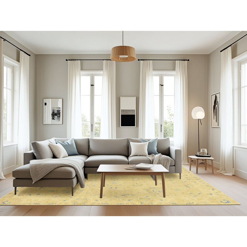 Tapis abstrait moderne 2856, Rectangle 8 pi x 10 pi