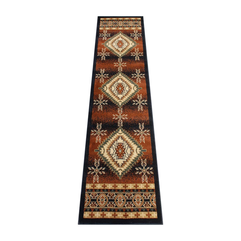 Tapis d'intérieur à thème Brandessa, Tapis de couloir 2 pi x 7 pi