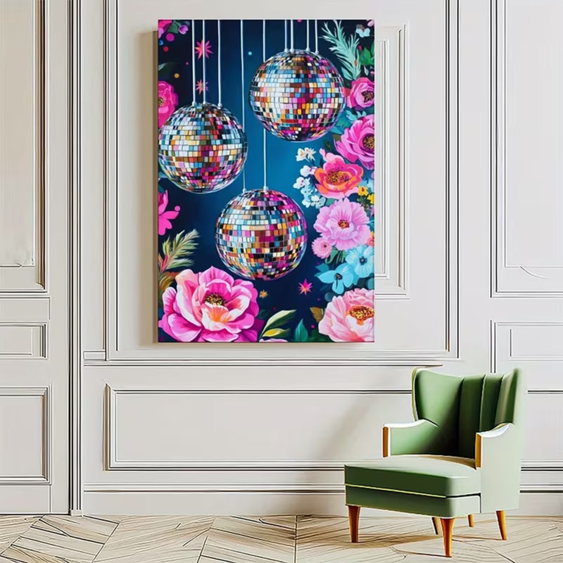 1 Piece Wrapped Canvas Wall Art