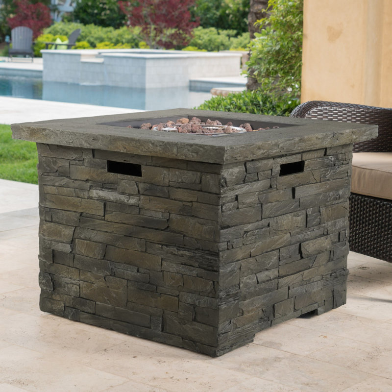 35-inch square fireplace MGO - 40,000 Btu