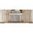 47" Half-Moon Mirrored Console Table With Glass And Drawer-1034510124