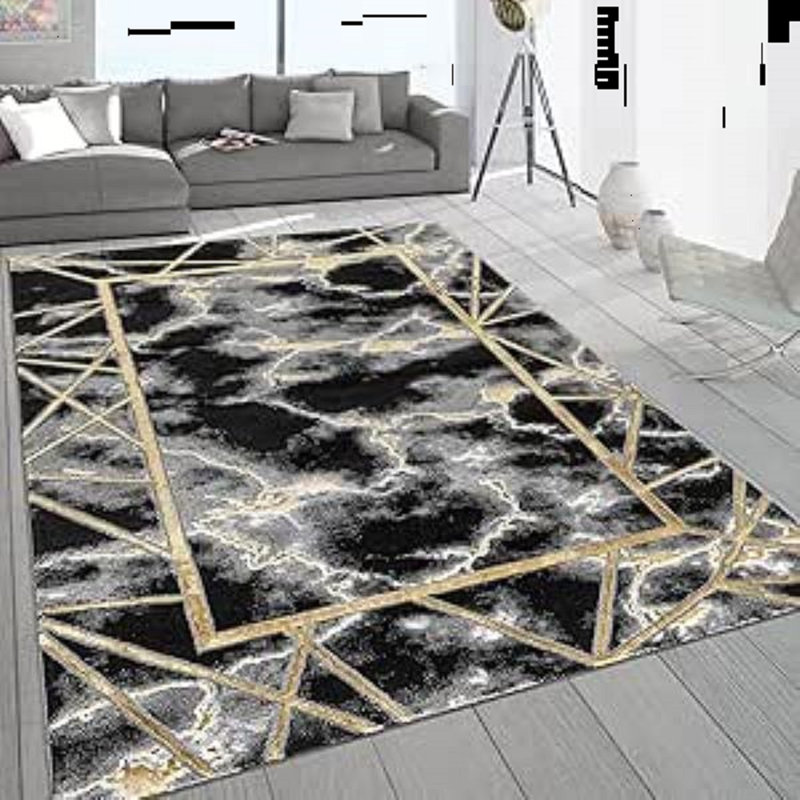 Abstract Area Rug, Rectangle 200 x 290 cm