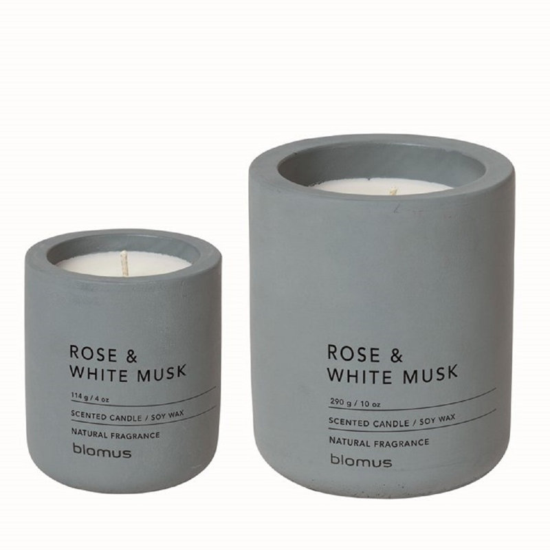 FRAGA Scented Jar Candle Set, Blue