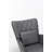 Schaghticoke PU Rocking Chair with Ottoman-87285843