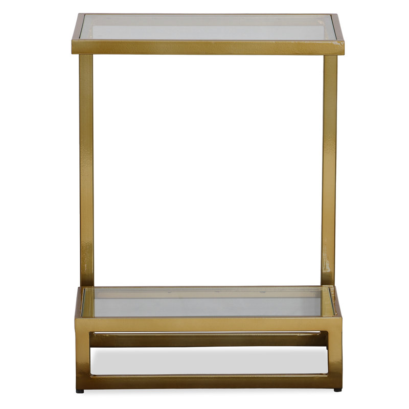 Musing Glass End Table