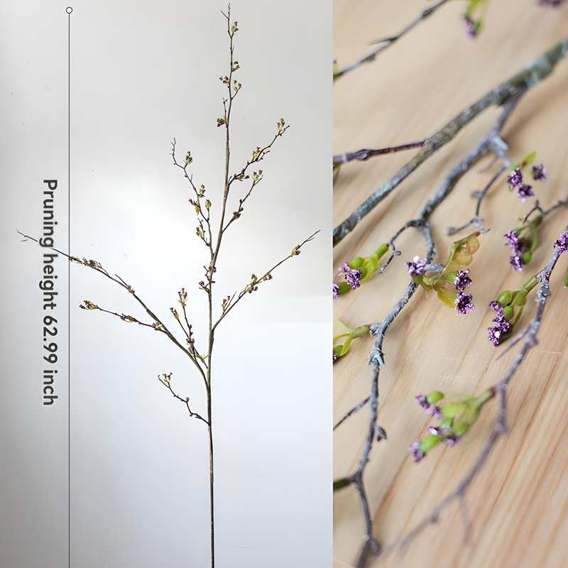Ornements de fleurs simulées