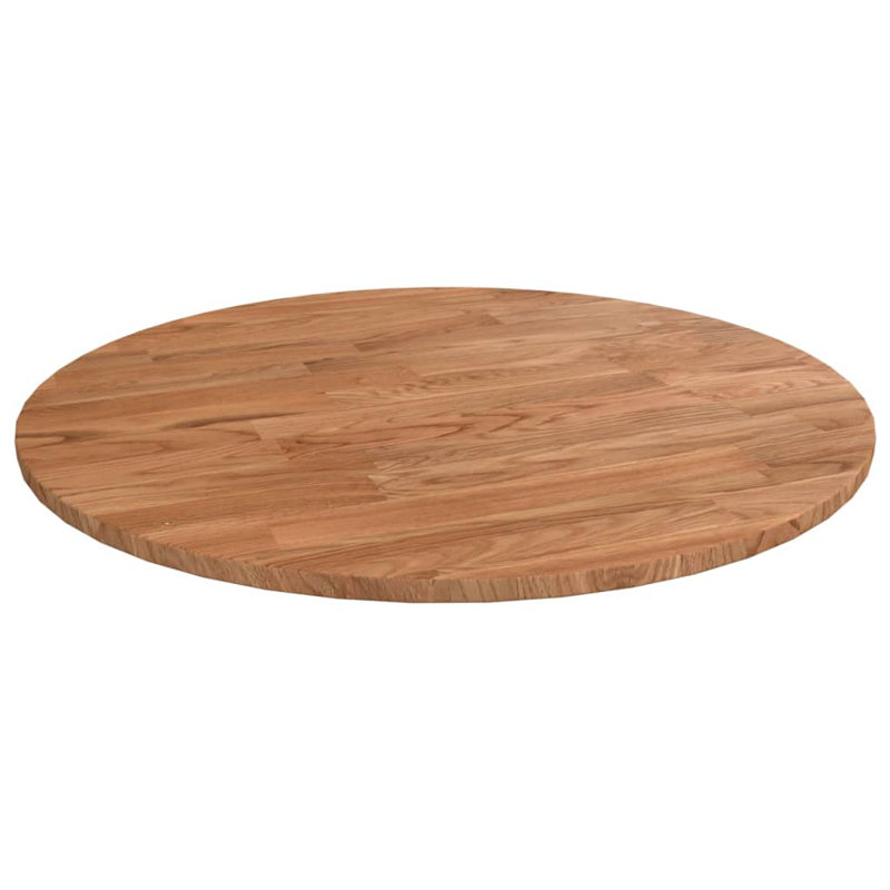 Solid Wood Table Top, Light Brown, 1.5cm H x 70cm W x 70cm D