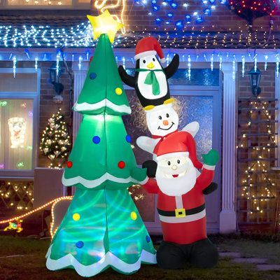 Père Noël gonflable