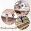 Table basse rustique, table basse en bois, table basse maison de campagne, mobilier rustique moderne, table basse avec tablette, table de salon en bois