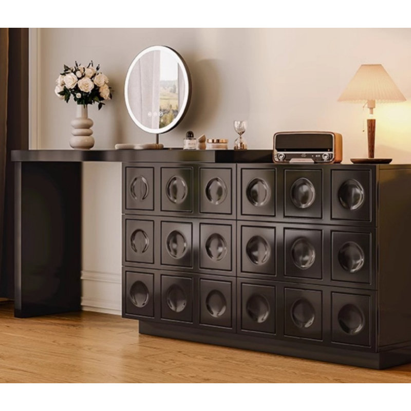 Commode moderne de qualité supérieure noire