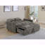 Canapé-lit coulissant: coussin capitonné, conception convertible-1906947760