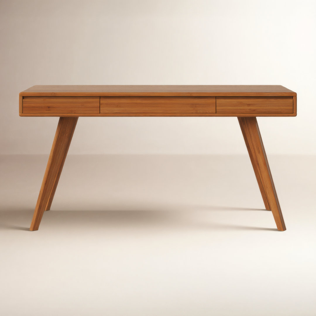 Lacey Solid Wood Desk AllModern 