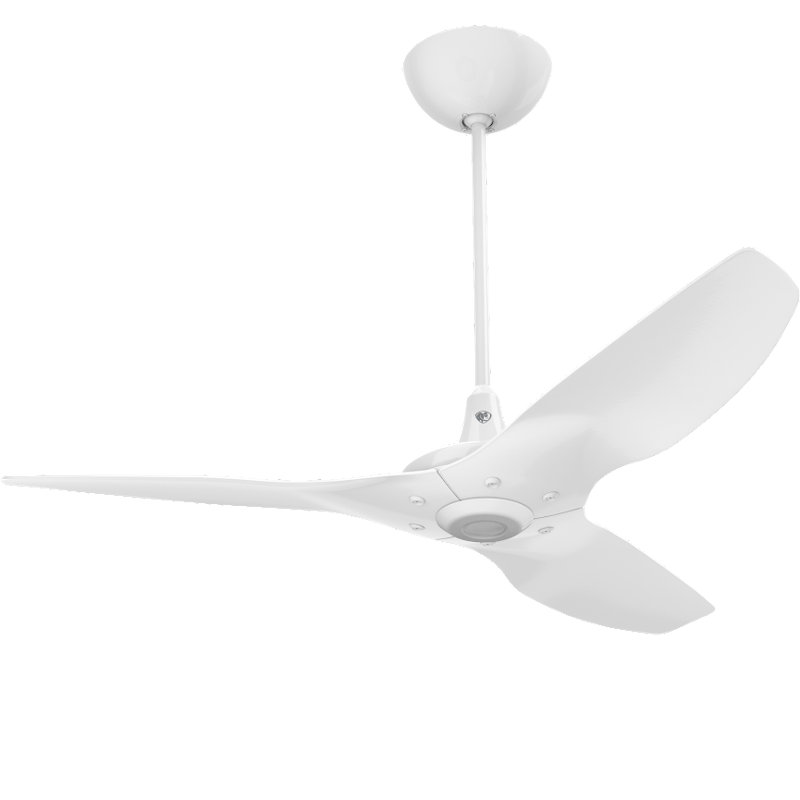 Haiku Smart Downrod Ceiling Fan, White, 52 inches