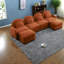 Canapé modulaire moderne 4 places Teddy Cloud Comfort, Teddy