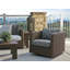 Kilimanjaro Swivel Patio Chair with Cushions
