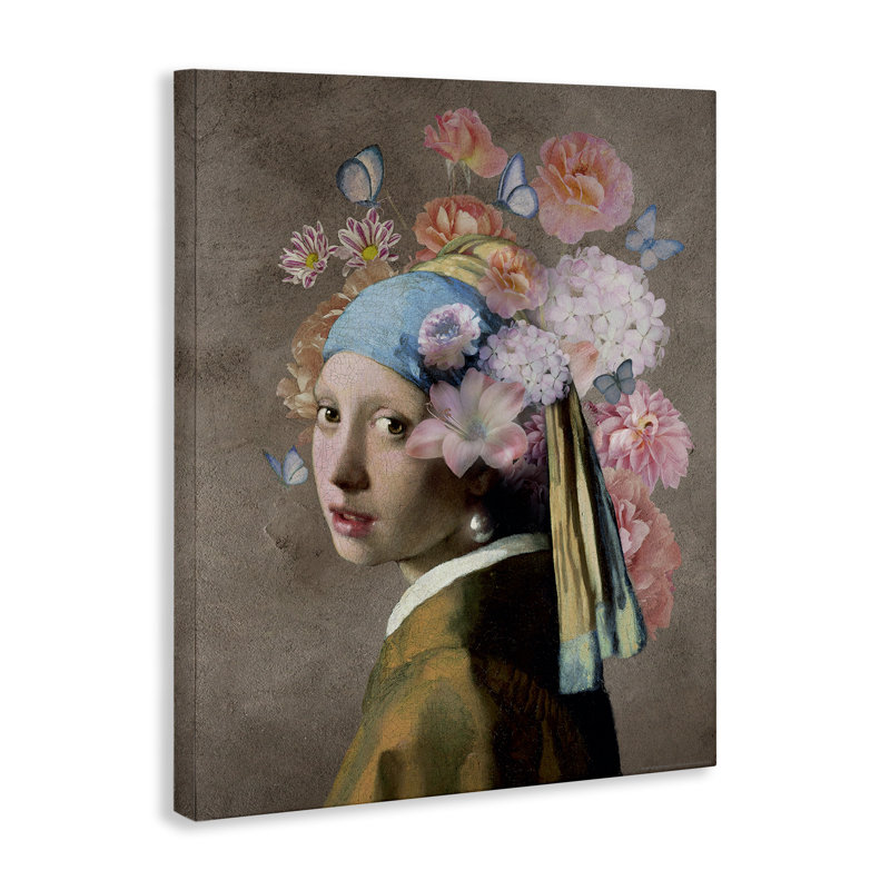 Art mural classique sur toile avec un portrait classique par Reinders, H 48 po x l 36 po