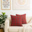 Ensemble de 4 taies d'oreiller Classic Red