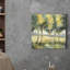 Art mural moderne sur toile sans cadre 16 "x 16"