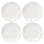 Lenox Blue Bay Dots 4-Piece Dinner Plate Set