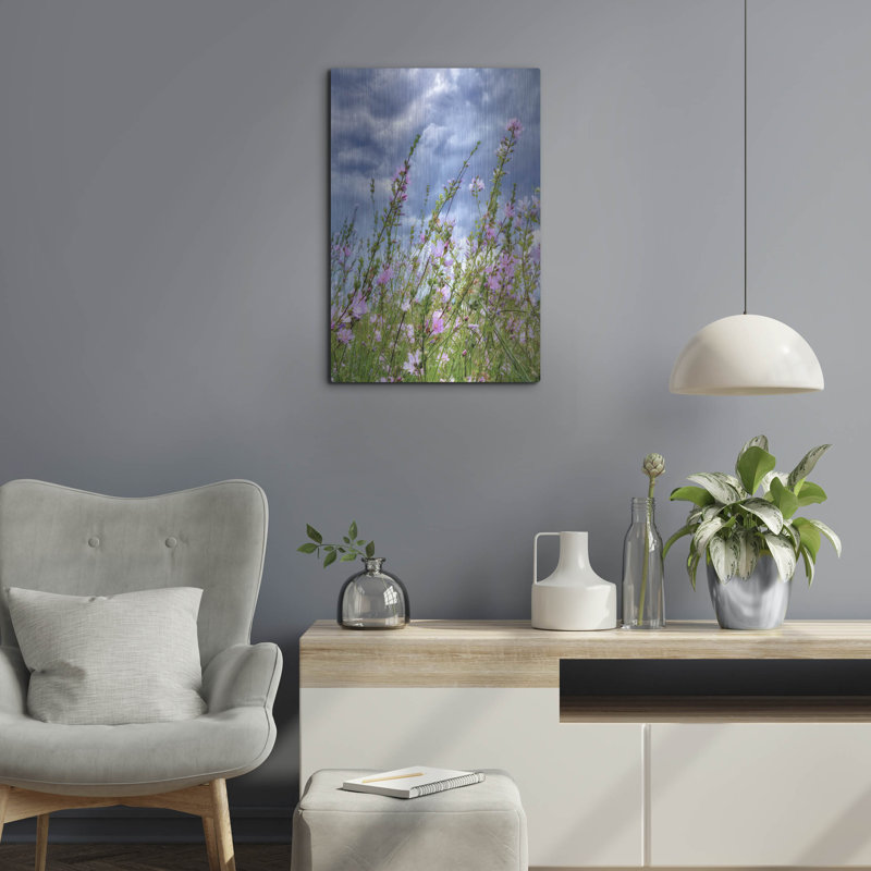 "Fleurs sauvages" par Dennis Frates, H 24 po x l 16 po