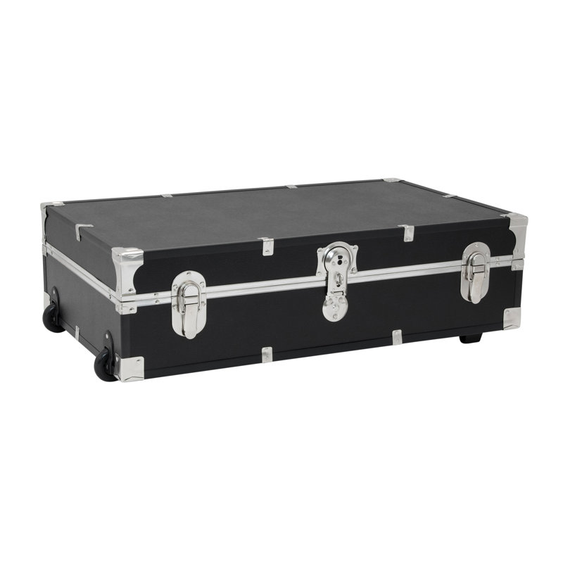 Walmsley Camp Trunk / Footlocker, Black