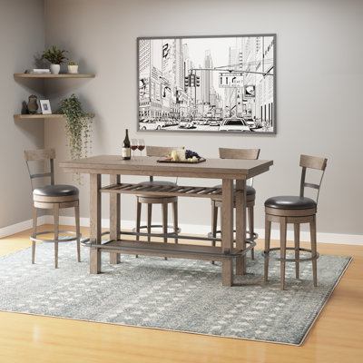 Susan 4 - Person Bar Height Dining Set