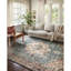 Tapis bleu marine / rouge Worchester-1610002611