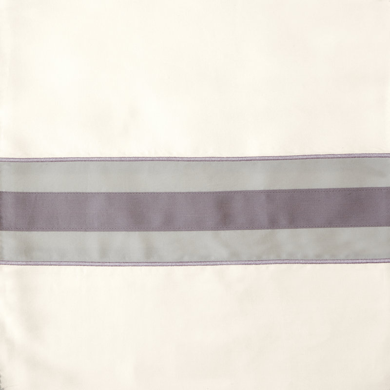Dimora Sham, Standard, Ivory/Thistle