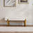 Laytona 46.5"W Tufted Bedroom Bench Entryway Bench with Metal Legs-2086009417-2089941112