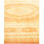 Tapis brun noué à la main de conception unique et unique 8 pi 1 po x 10 pi 2 po Oakhur