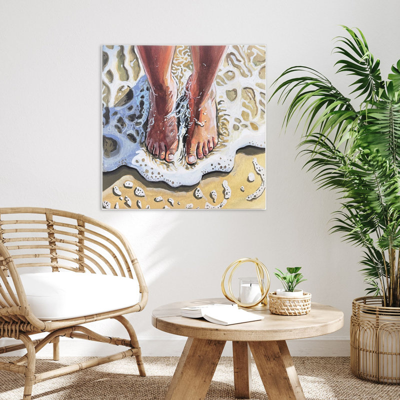 Standing in the Waves Canvas