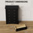 Modern 5-Drawer Dresser With Anti-Tip Kit, Tall Wood Chest For Bedroom Or Living Room Storage-755893809-747555181