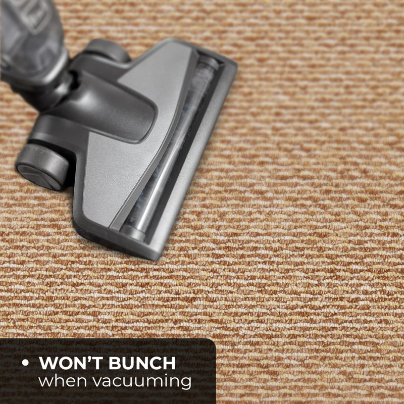 Skid-Resistant Carpet Indoor Area Rug Floor Mat - Praline Brown - Many Other Sizes To Choose From, Square 5'