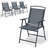 Spooner Patio Metal  Folding Outdoor Dining Armchair-1973753864