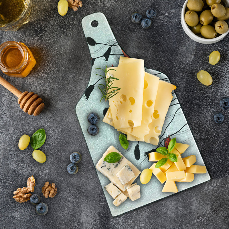 Planche à découper en verre trempé Ambesonne