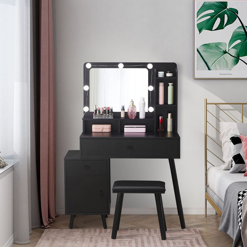 Kasandra Dressing Table with Mirror