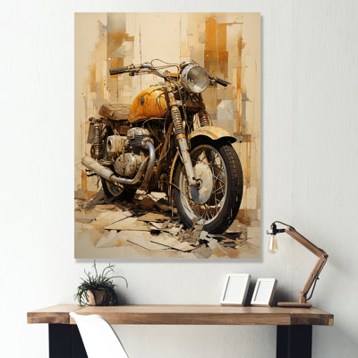 " Minimalism Motorcycle III "