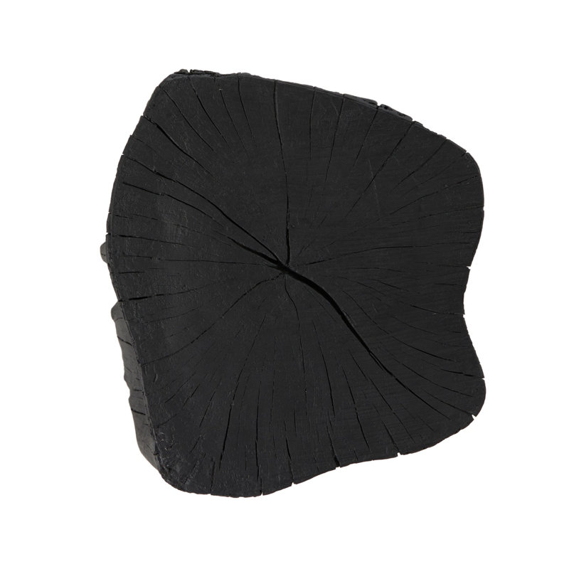 Amiko End Table-Black Resin